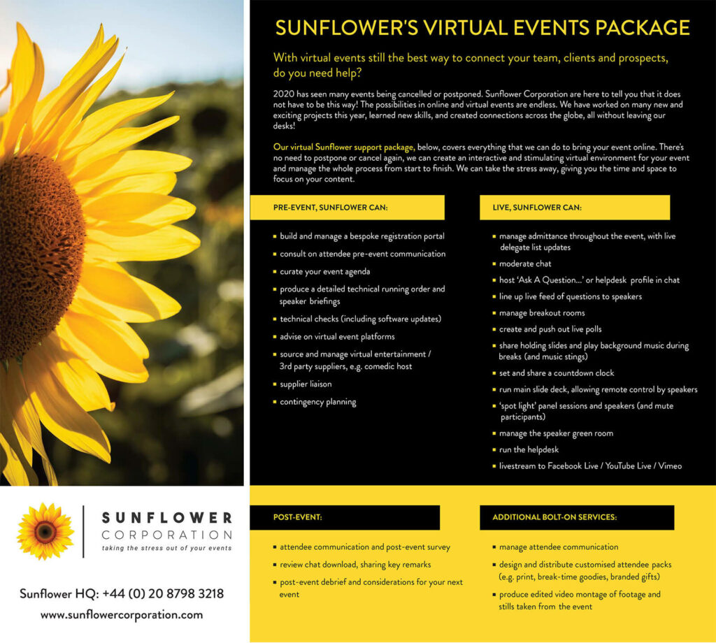 Sunflowers-Virtual-Events-Package